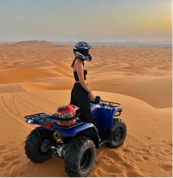 Experiences in the desert postre cuádruple