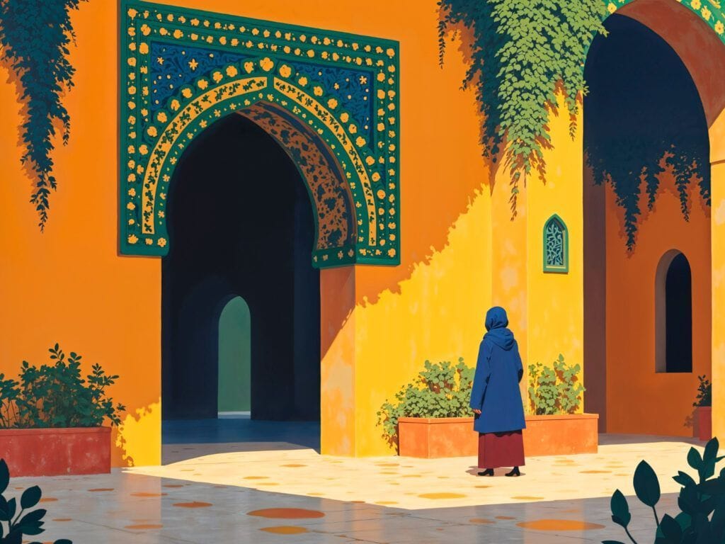 Morocco in October: Weather, Tours & Why You Should Book Early fez cartton