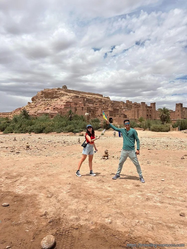 Casablanca to Marrakech. Imperial cities (7 days) ait benhaddou kasbah panoramic shot 5