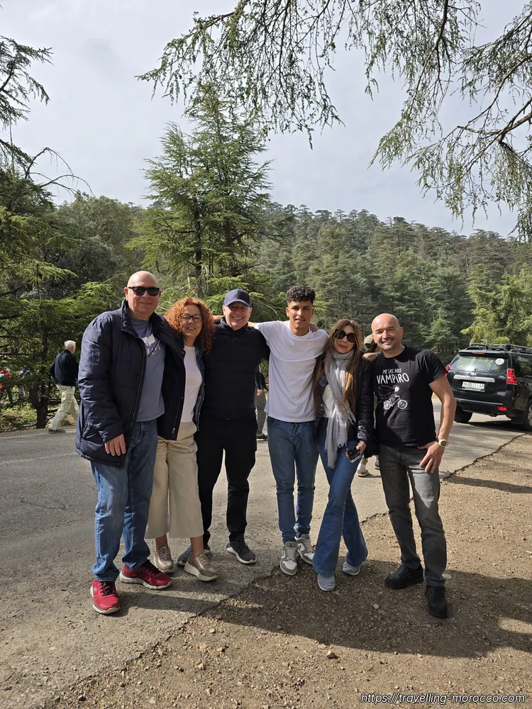 Marrakech to Casablanca. Grand Morocco tour 10 days azrou cedar forest 4