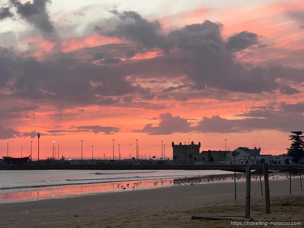 spiaggia del tramonto di Essaouira 2