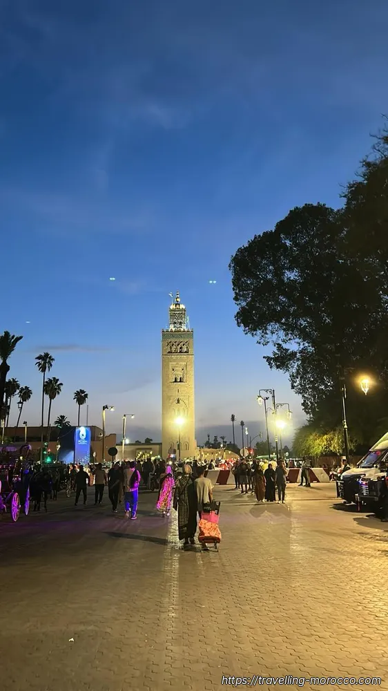 Marrakech to Casablanca. Grand Morocco tour 10 days marrakech el koutoubia mosque 2