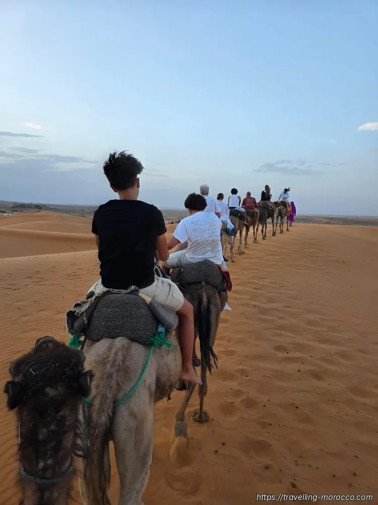Errachidia to Marrakech (5 days) merzouga desert camel trekking 2